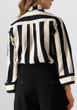 DAMES SUMMUM e blouses blouse bow stripe printed