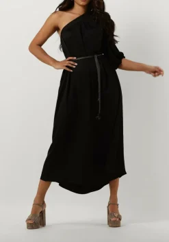 DAMES SUMMUM e midi jurk dress quinty silky touch