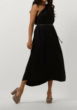 DAMES SUMMUM e midi jurk dress quinty silky touch