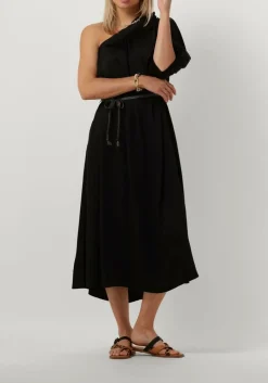 DAMES SUMMUM e midi jurk dress quinty silky touch