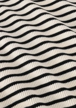 DAMES SUMMUM e t-shirt boxy top stripe waffle