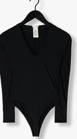 DAMES WOLFORD e top the v neck body